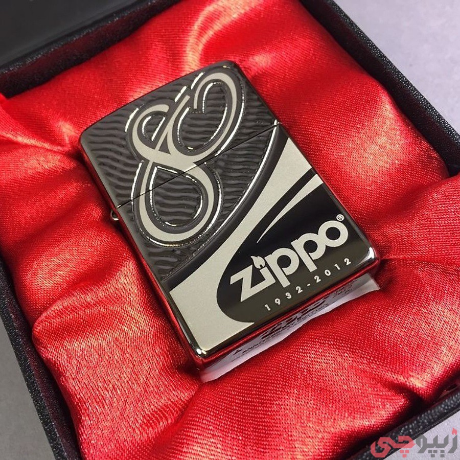 زیپو اصل کد 28249 - Zippo 80TH ANNIV LTD ED