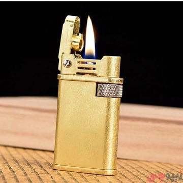 فندک بنزینی چیف درب اتوماتیک طلایی - Chief Lighter