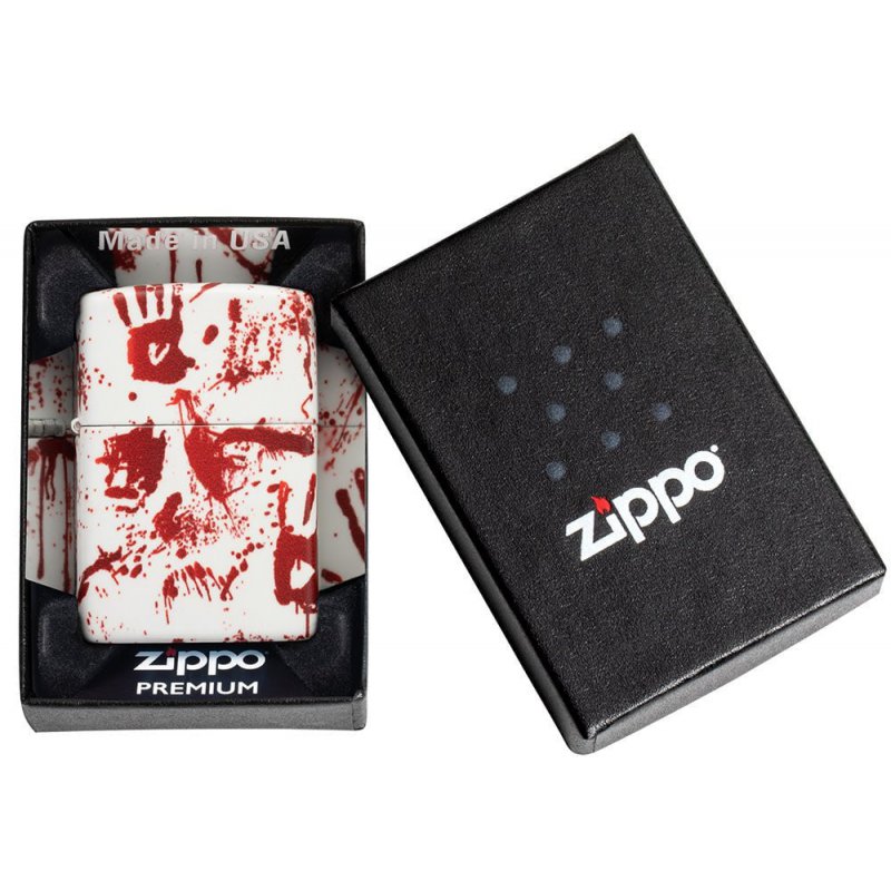 فندک زیپو اصل کد 49808 - Zippo Bloody Hand Design