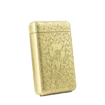 کیس سیگار توماس شلبی رنگ طلایی
