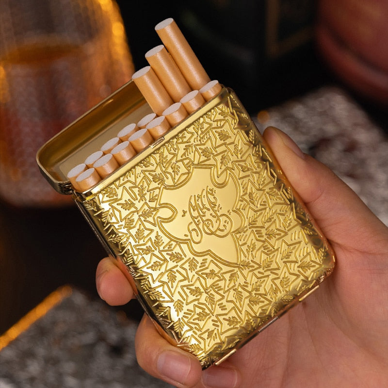 کیس سیگار توماس شلبی رنگ طلایی