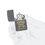 فندک زیپو اصل کد 48711 - Original Zippo Star Design