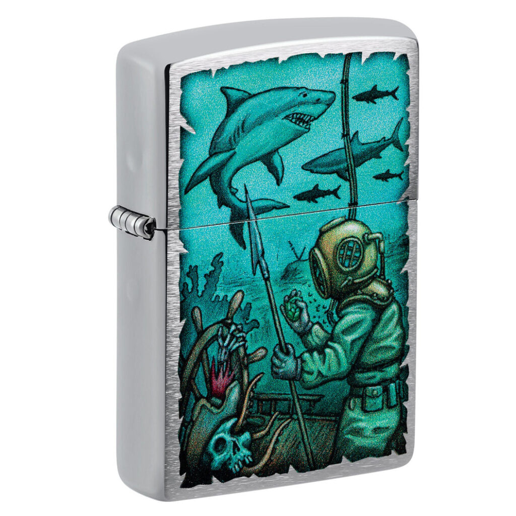 فندک زیپو اصل کد 48561 - Original Zippo Underwater Design