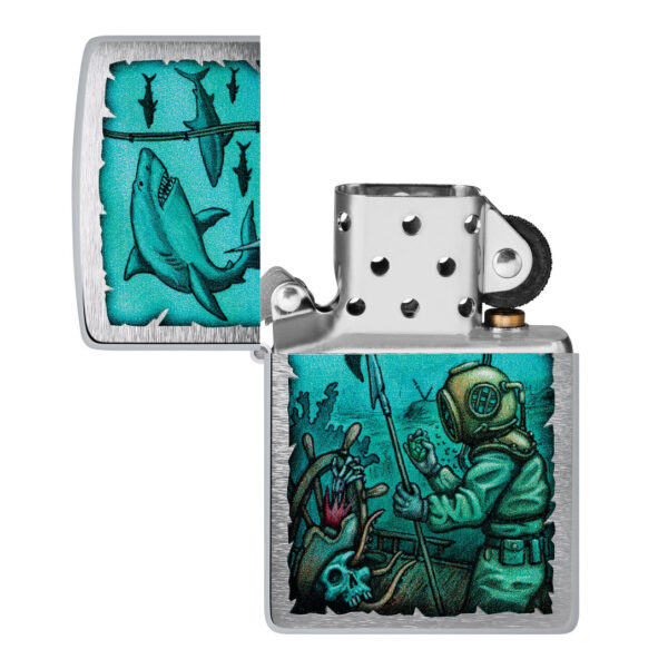 فندک زیپو اصل کد 48561 - Original Zippo Underwater Design