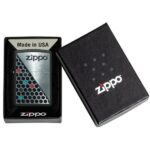 فندک زیپو اصل کد 48709 - Original Zippo Hexagon Design