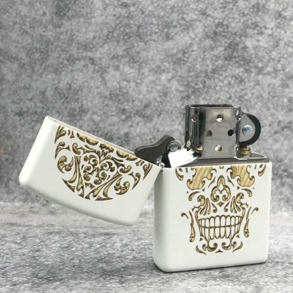 فندک زیپو اصل کد 48710 - Original Zippo Sugar Skull Design