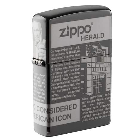 فندک زیپو اصل کد 49049 - Original Zippo Newsprint