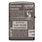 فندک زیپو اصل کد 49049 - Original Zippo Newsprint