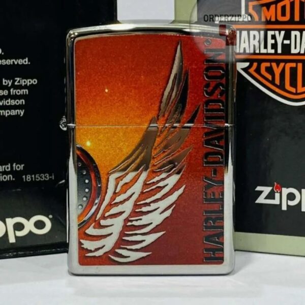 فندک زیپو اصل کد 28977 - Original Zippo Harley Davidson