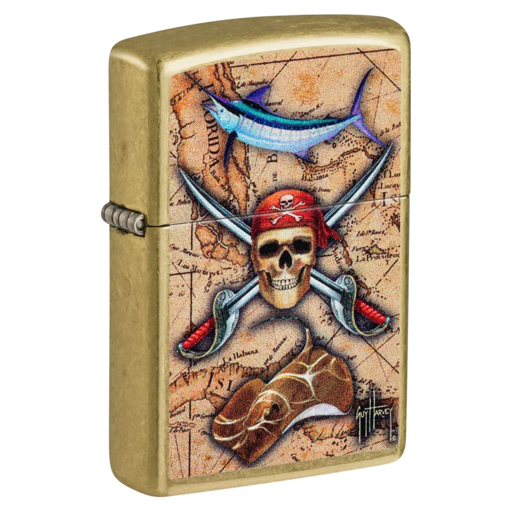 فندک زیپو اصل کد 48966 - Original Zippo Guy Harvey