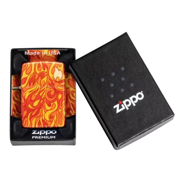 فندک زیپو اصل کد 48981 - Original Zippo Fire Zippo Design