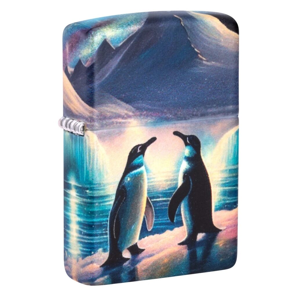 فندک زیپو اصل کد 46014 - Original Zippo Penguin Design