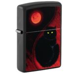 فندک زیپو اصل کد 48453 - Original Zippo Black Cat Design