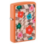 فندک زیپو اصل کد 48718 - Original Zippo Wavy Flower Design