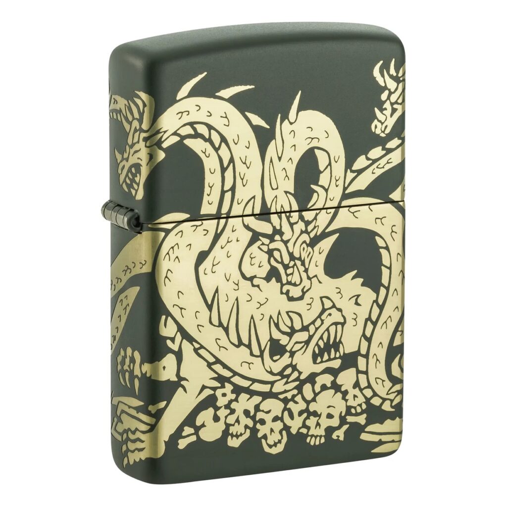 فندک زیپو اصل کد 48907 - Original Zippo Dragon Design