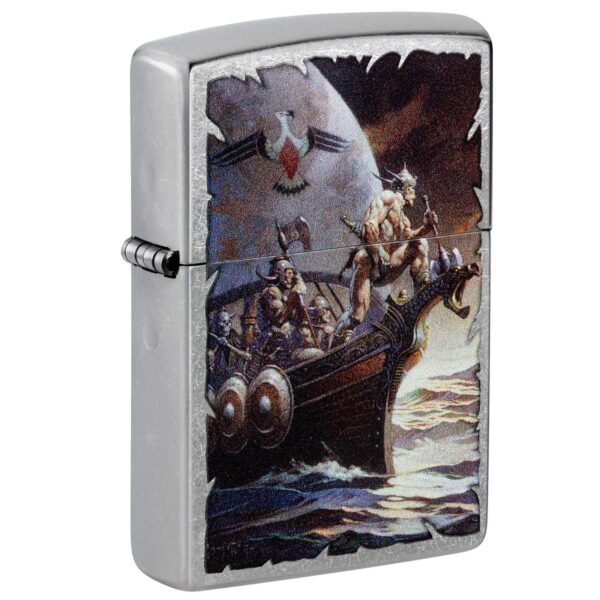 فندک زیپو اصل کد 48953 - Original Zippo Frank Frazetta