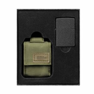 فندک زیپو اصل کد 49400 - Original Zippo BLK Crakl LTR Tactical