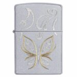 فندک زیپو اصل کد 24339 - Original Zippo Golden Butterfly