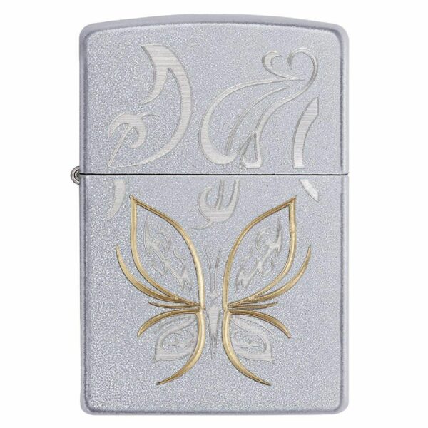 فندک زیپو اصل کد 24339 - Original Zippo Golden Butterfly